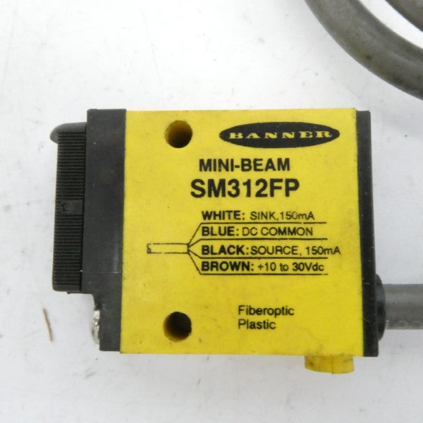 BANNER ENGINEERING SM312FP 10-30VDC (SHORT) NSNP