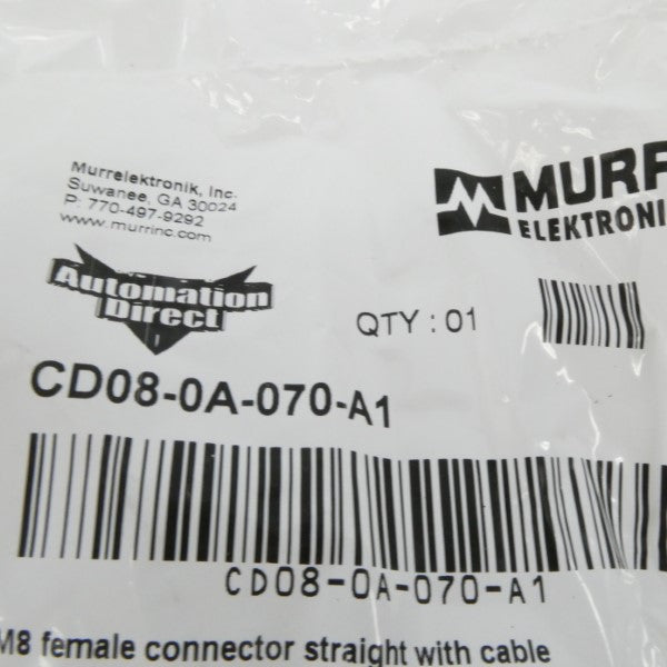MURR ELEKTRONIK CD08-0A-070-A1 60VAC/DC 4A NSMP