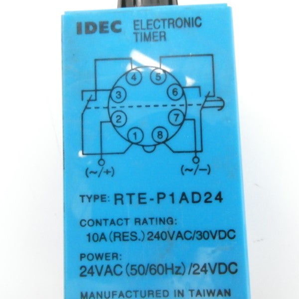 IDEC RTE-P1AD24 24VAC/DC 10A NSNP