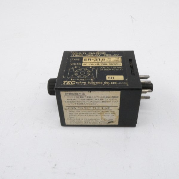 TOKYO ELECTRIC ER-31B 100/110V 3S-3M/30S-30M NSNP