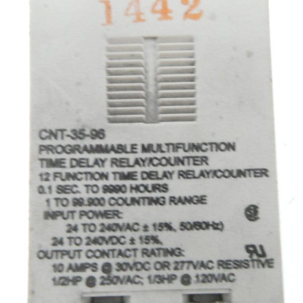 POTTER & BRUMFIELD CNT-35-96 24-240VAC 0.1S-9990HR NSNP