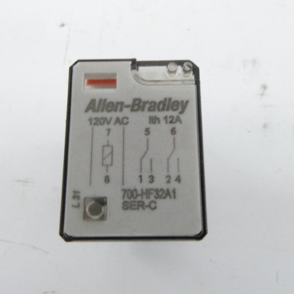 ALLEN BRADLEY 700-HF32A1 SER. C 120VAC 12A NSNP