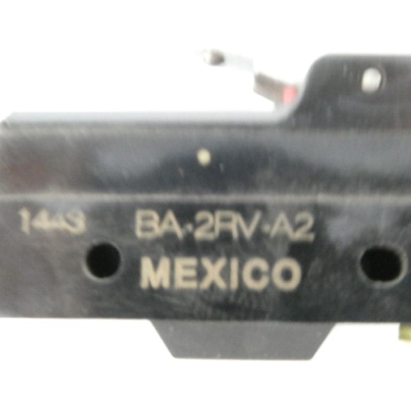 HONEYWELL MICRO SWITCH BA-2RV-A2 480VAC 20A NSNP