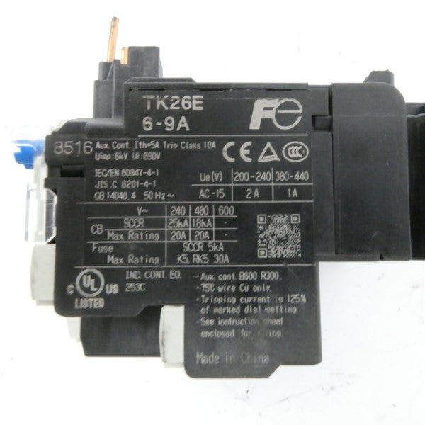FUJI ELECTRIC TK26E 600V 6-9A NSNP