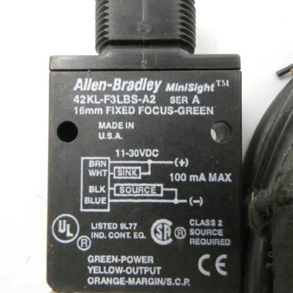 ALLEN BRADLEY 42KL-F3LBS-A2 SER. A 11-30VDC NSNP