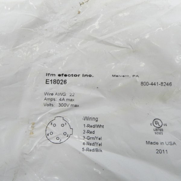 IFM EFECTOR E18026 300V 4A NSMP