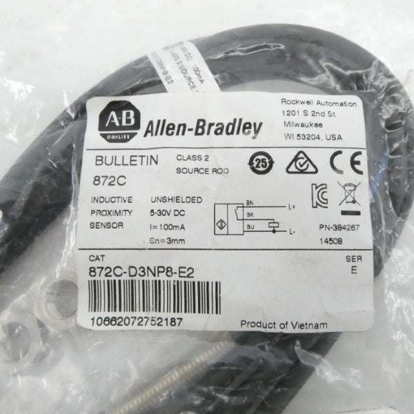ALLEN BRADLEY 872C-D3NP8-E2 SER. E 5-30VDC NSMP