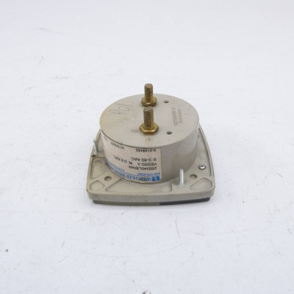 WESCHLER INSTRUMENTS 250340LSNW 0-60AAC NSNP