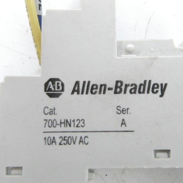 ALLEN BRADLEY 700-HN123 SER. A 250VAC 10A UNMP