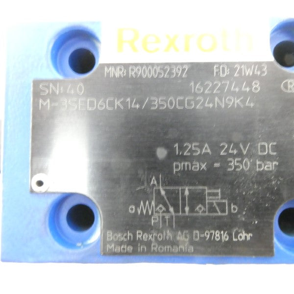 REXROTH M-3SED6CK14/350CG24N9K4 R900052392 NSNP