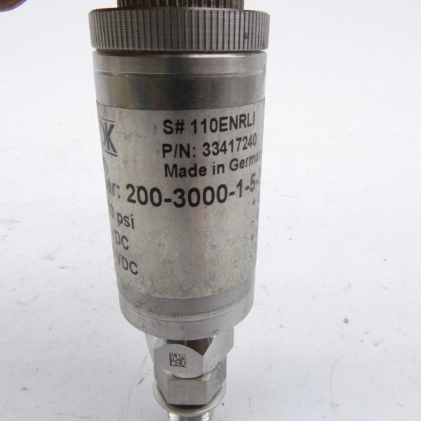 NOSHOK 200-3000-1-5-3-3-ST5-VD 33417240 0-10/14-30VDC 3000PSI (AS PICTURED) NSNP