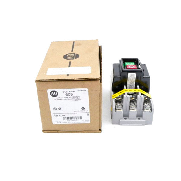 ALLEN BRADLEY 609-AOW SER. G 460-575V(BR/WH) NSMP