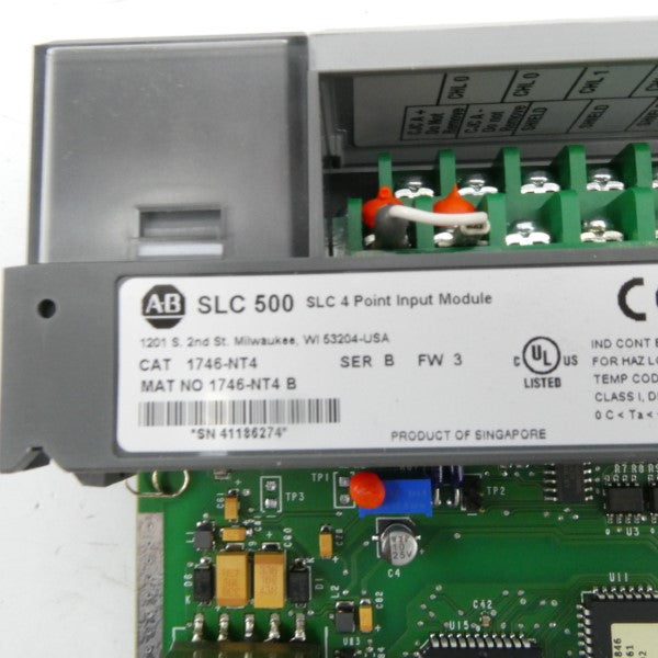 ALLEN BRADLEY 1746-NT4 SER. B  F/W 3 NSMP