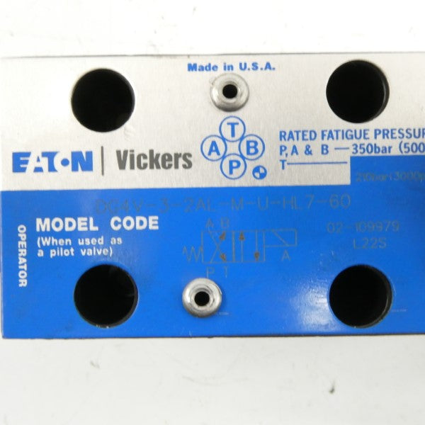 VICKERS DG4V32ALMUHL760 02-109979 24VDC NSNP