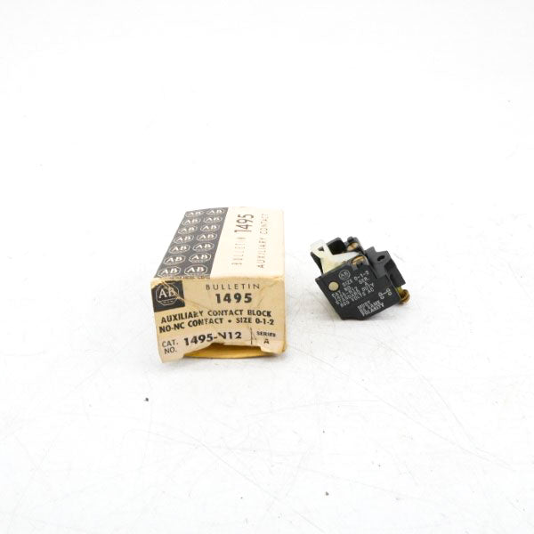 ALLEN BRADLEY 1495-N12 SER. A 600VAC (BK/WH) NSMP