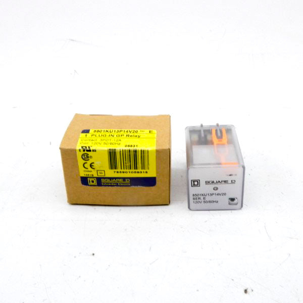 SQUARE D 8501KU13P14V20 SER. E 120V 12A NSMP