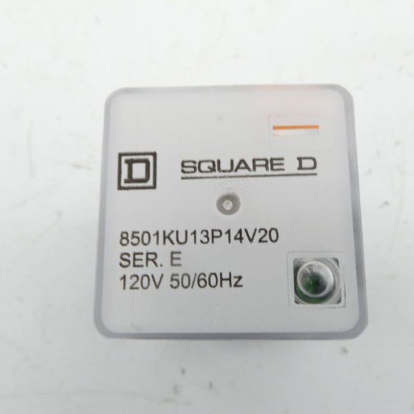 SQUARE D 8501KU13P14V20 SER. E 120V 12A NSMP