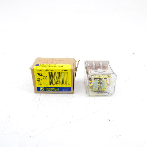 SQUARE D 8501KU13V20 SER. D 120V 10A NSMP