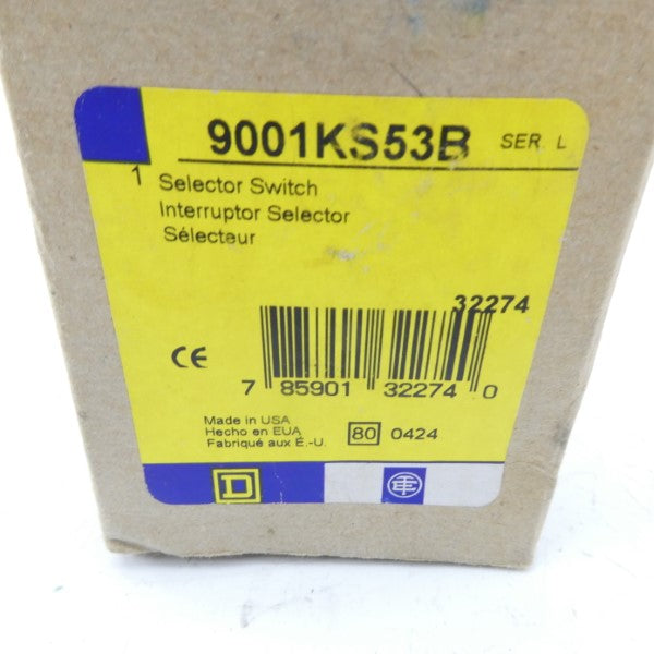 SQUARE D 9001KS53B SER. L NSMP
