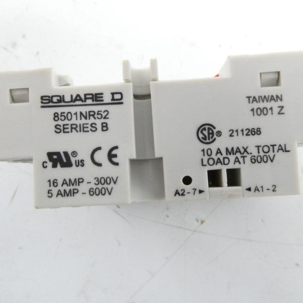 SQUARE D 8501NR52 SER. B 600V 5A NSMP