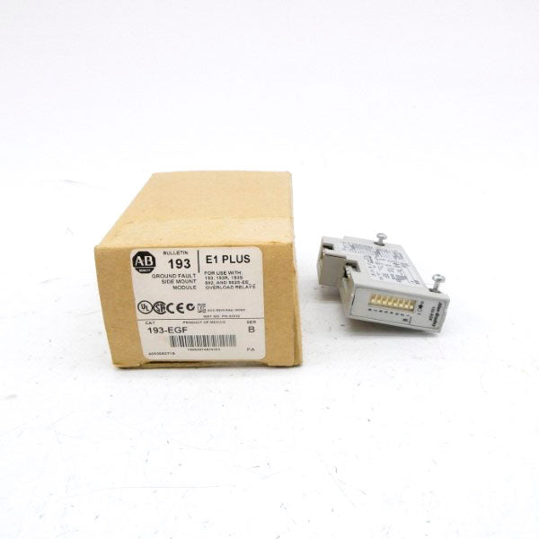 ALLEN BRADLEY 193-EGF SER. B 24-240VAC (BR/WH) NSMP