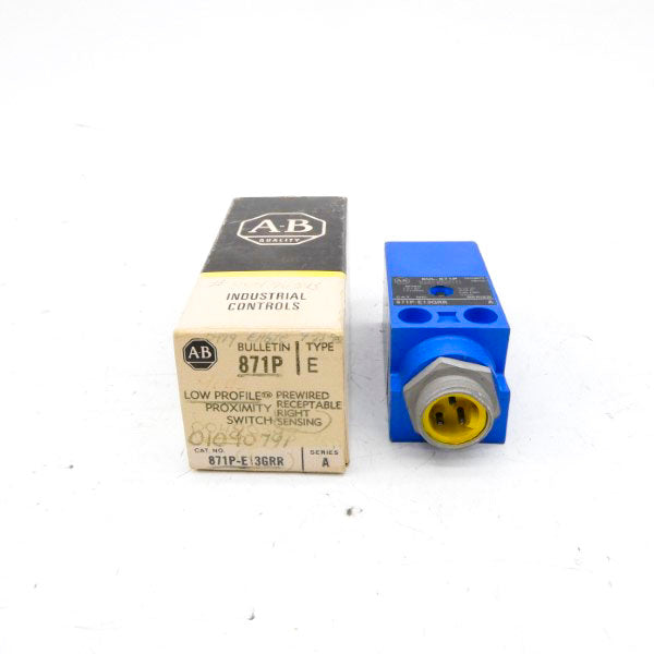 ALLEN BRADLEY 871P-E13GRR SER. A 40-132VAC 5.0A (BK/YL) NSMP