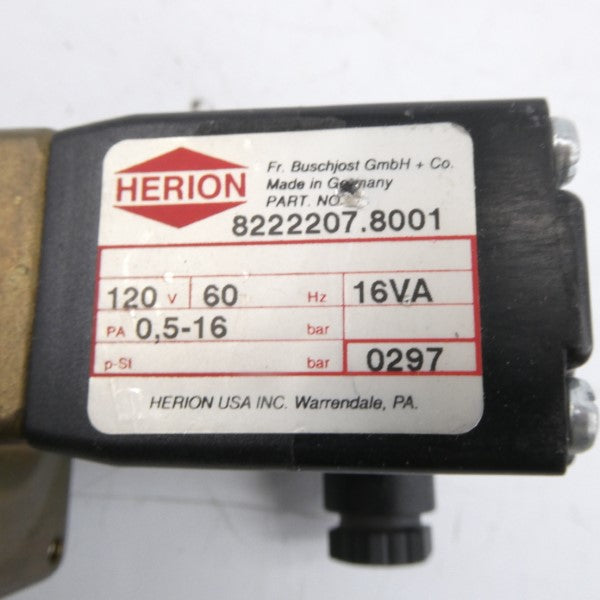 HERION 8222207.8001 120V NSNP