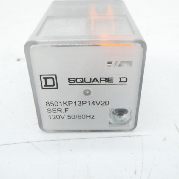 SQUARE D 8501KP13P14V20 SER. F 120V 10A NSNP