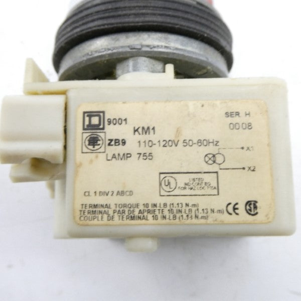 SQUARE D 9001KM1 SER. H 110-120V NSNP