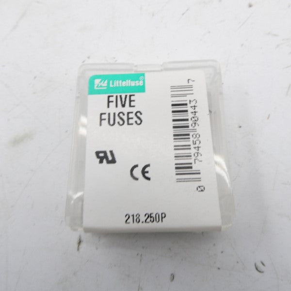 LITTELFUSE 218.250P (PKG OF 5) NSFS