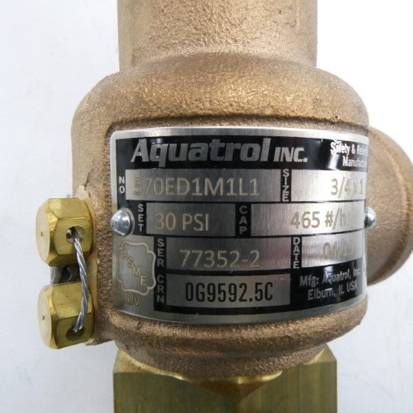 AQUATROL 570ED1M1L1 30PSI 3/4" NSNP