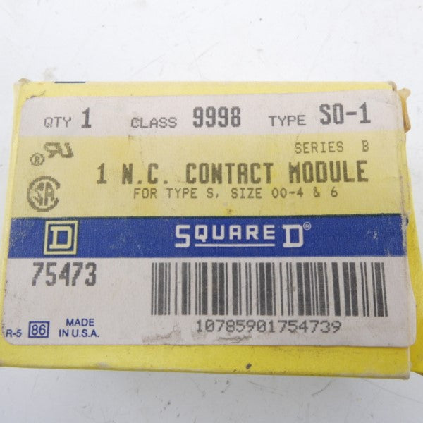 SQUARE D 9998S0-1 SER. B NSMP