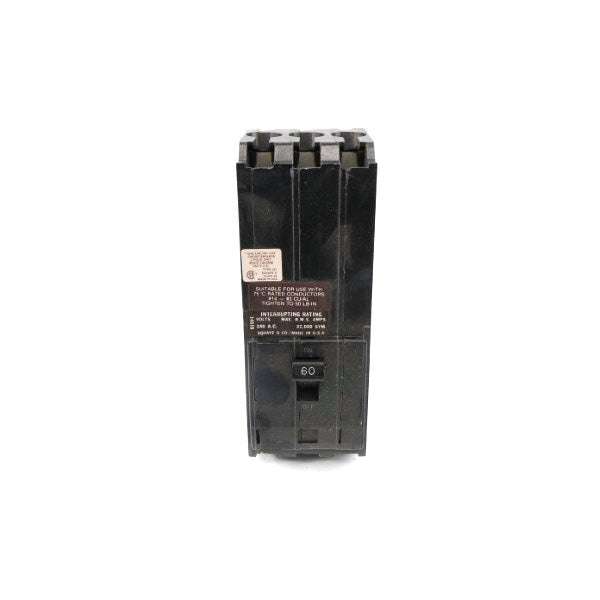SQUARE D Q1360VH 240VAC 60A NSNP