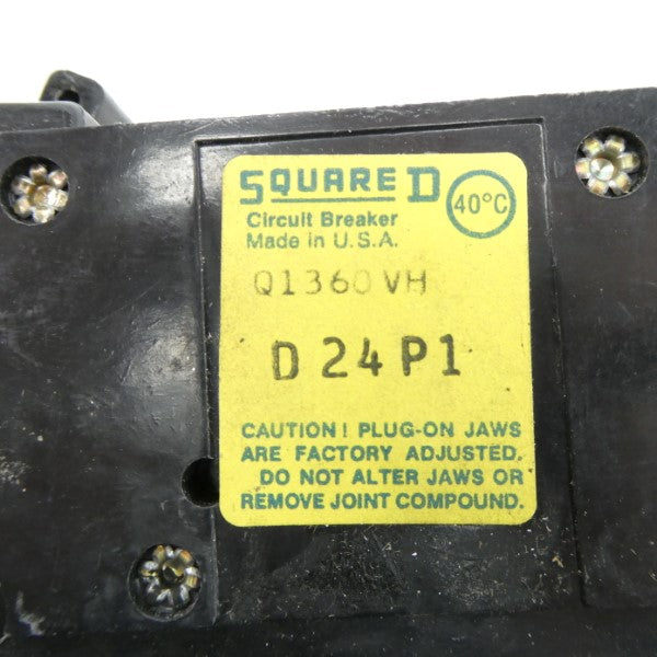 SQUARE D Q1360VH 240VAC 60A NSNP