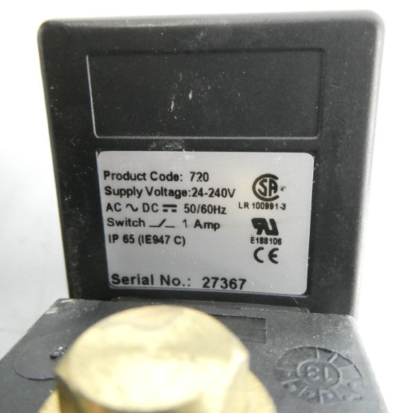 INDUSTRIAL MRO 8302VN011S04M06R 100-120V 300PSI 1/4" NSNP