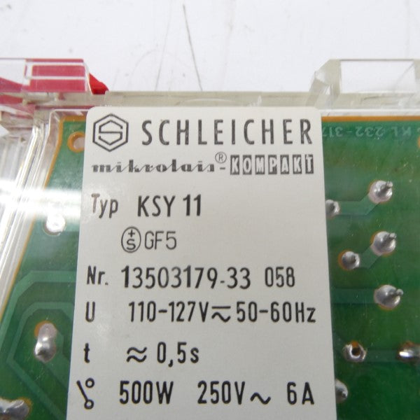 SCHLEICHER KSY11 13503179.33 110-127V 0.5S NSNP