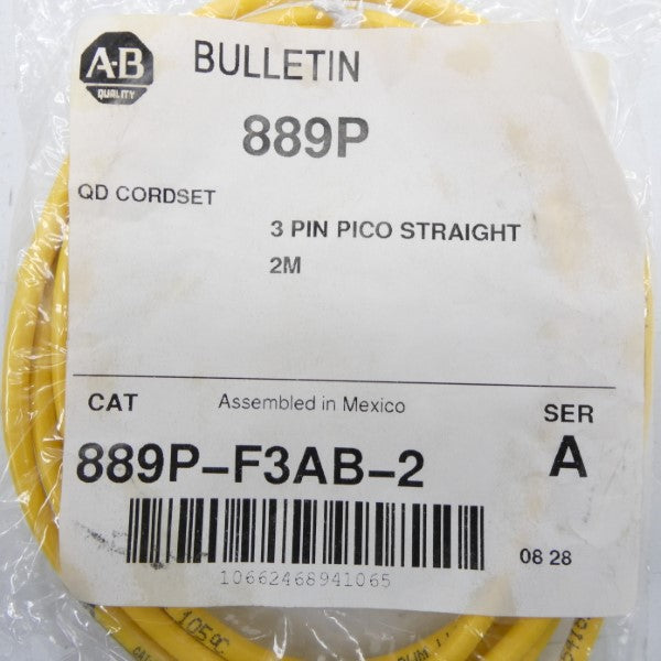 ALLEN BRADLEY 889P-F3AB-2 SER. A NSMP