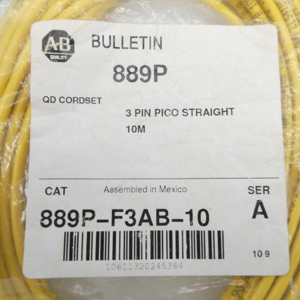 ALLEN BRADLEY 889P-F3AB-10 SER. A NSMP