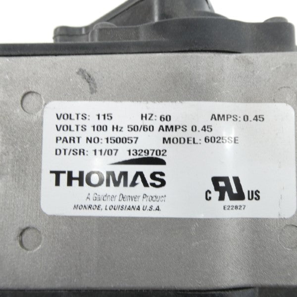 THOMAS 150057 6025SE 115V 0.45A NSNP