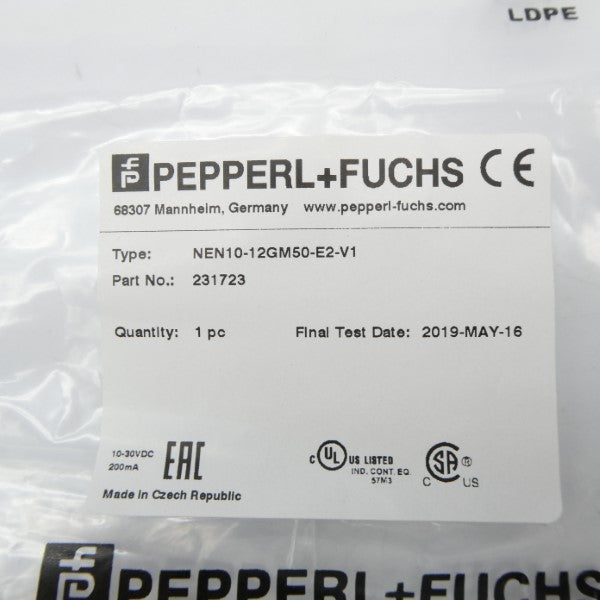PEPPERL+FUCHS NEN10-12GM50-E2-V1 231723 NSMP