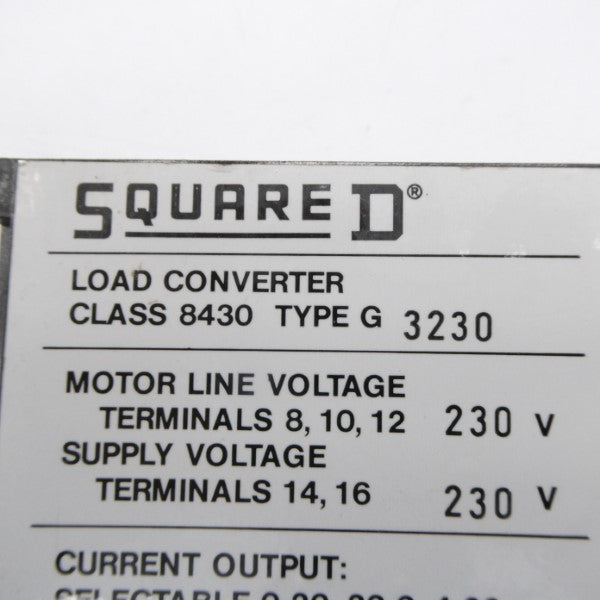 SQUARE D 8430G3230 230V NSMP