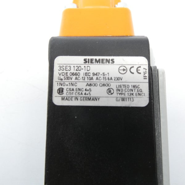 SIEMENS 3SES120-1D 230VAC 6A NSMP
