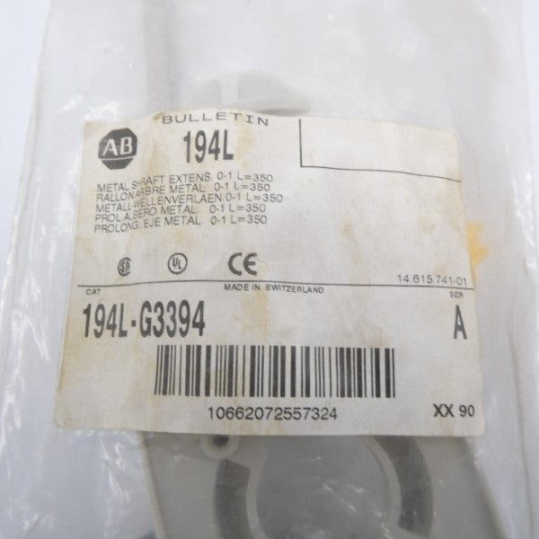 ALLEN BRADLEY 194L-G3394 SER. A NSMP
