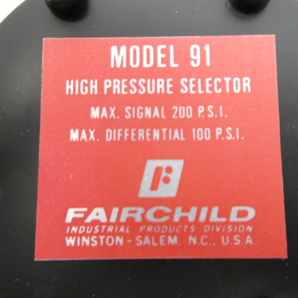 FAIRCHILD 91052 M-91 200PSI NSMP