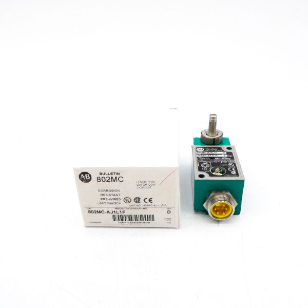 ALLEN BRADLEY 802MC-AJ1L1F SER. D 120VAC 60A (WH) NSMP