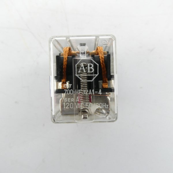 ALLEN BRADLEY 700-HF32A1-4 SER. A 120VAC 10A (BK/YL) NSMP