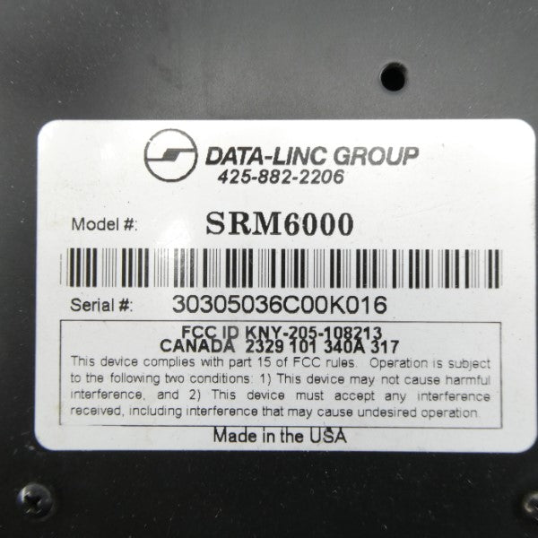 DATE LINC SRM6000 NSNP
