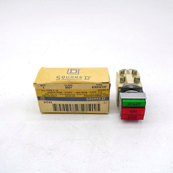 SQUARE D 9001KXRG137 SER. A 110/120V NSMP