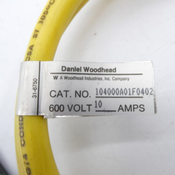 DANIEL WOODHEAD 104000A01F0402 600V 10A NSNP