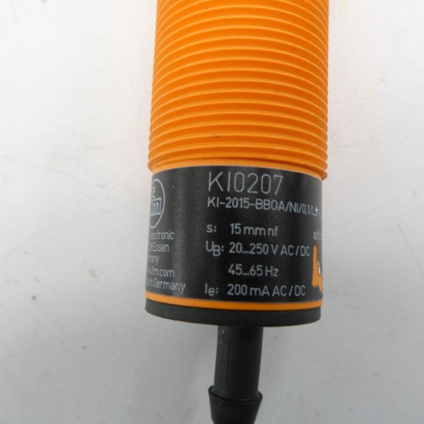 IFM EFECTOR KI0207 KI-2015-BBOA/NI/0,1/LS-100AK 20-250VAC/DC NSNP